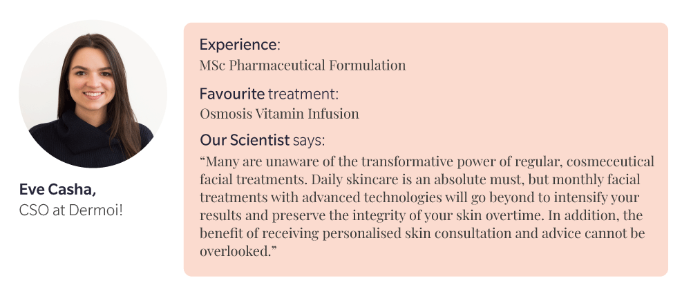 Eve Casha - Skincare scientist at Dermoi